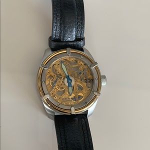 Android Mechanical Skeleton Watch
